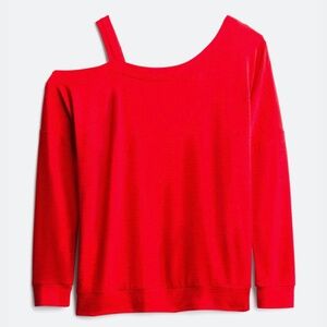 Cold Shoulder Knit Top